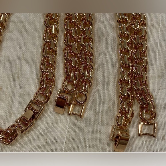 Bismark 25”/8mm Chain  gold plated 18K  NWOT - Picture 15 of 16